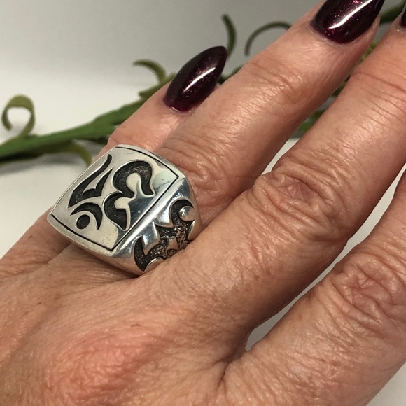 John Hardy Ohm Dayak Ring .925 Sterling Silver - Picture 8 of 10